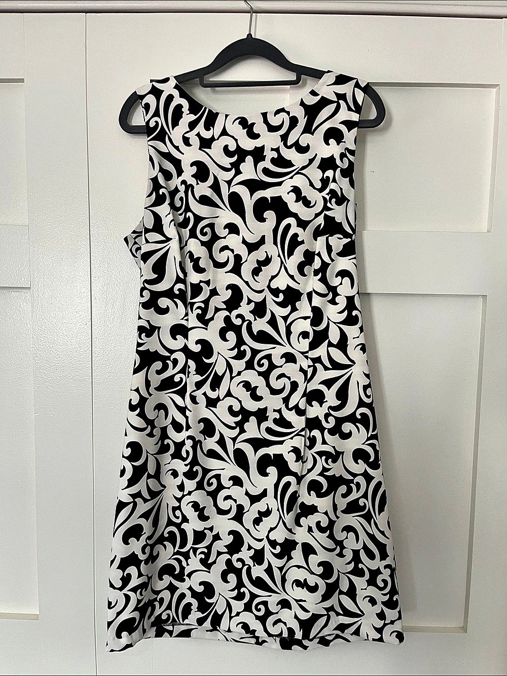 dressbarn Women's Abstract Midi Dress Size 14